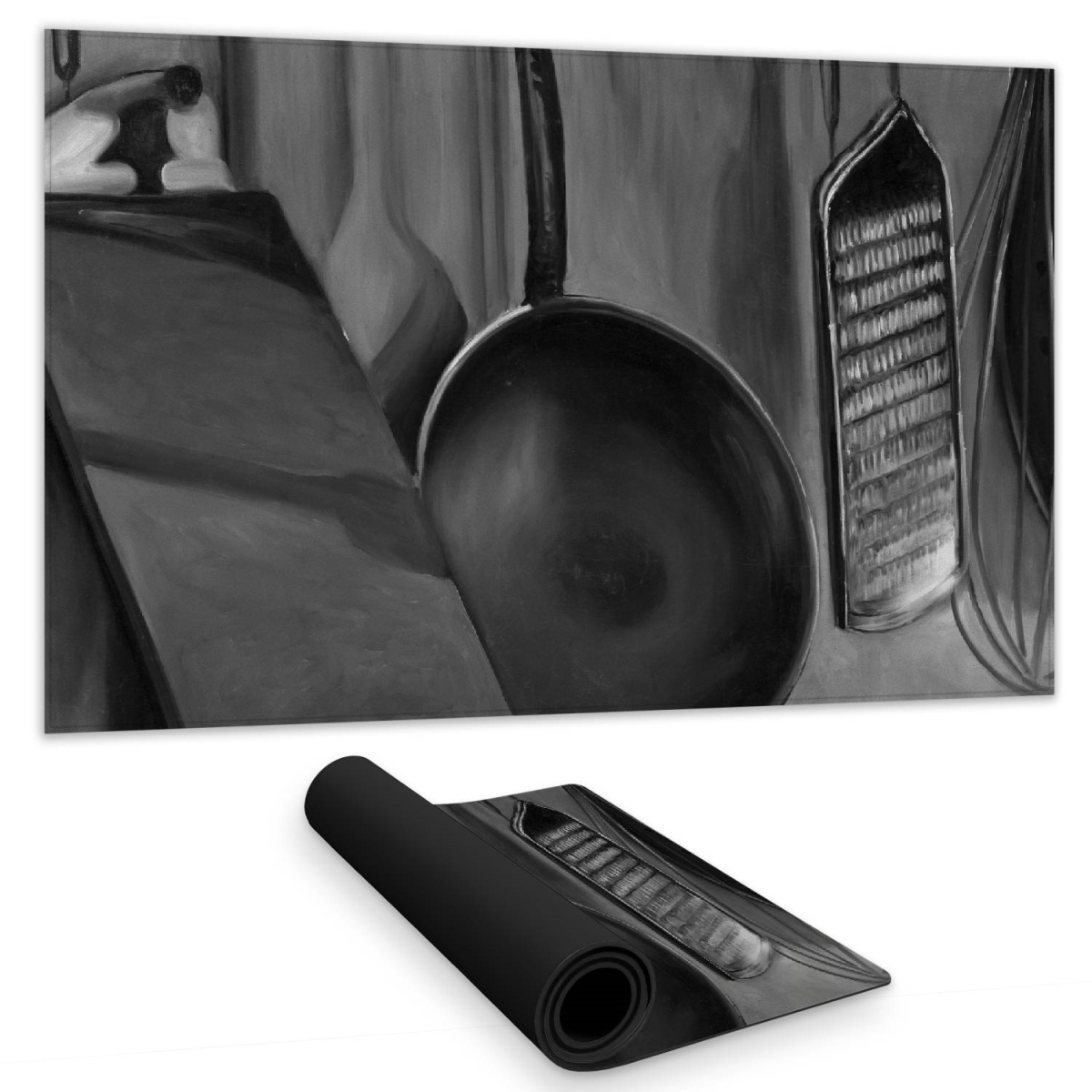 C1DM1424USVL3G 14 x 24 in. Object Kitchen Gastronomy Desk Mat - Chef Kitchen Tools Decor