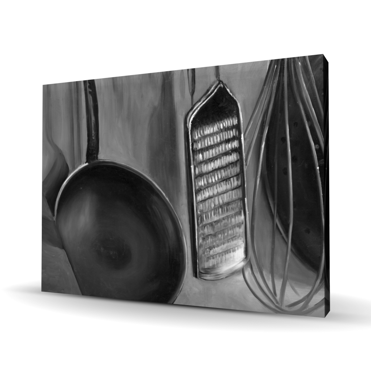 C1RC3648ZLR4JU 36 x 48 in. Gastronomy Monochrome Canvas - Kitchen Tools for Chef Decor