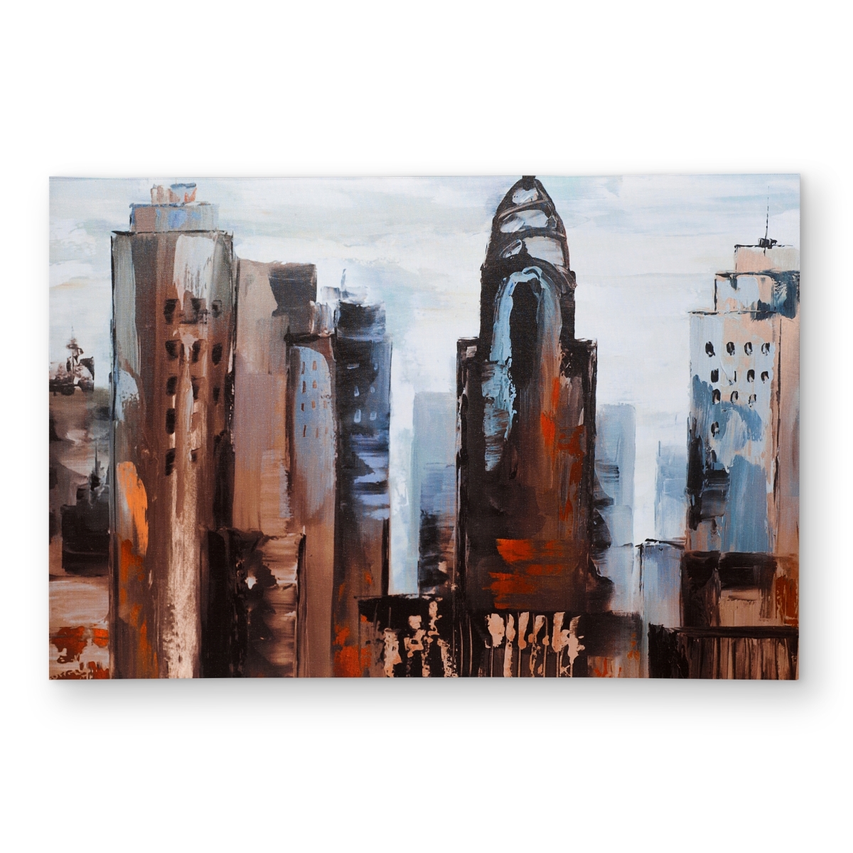 C1ROAR230HFZH7 2 x 3 ft. Sullen Day in the City - Contemporary Outdoor Area Rug - Rectangle