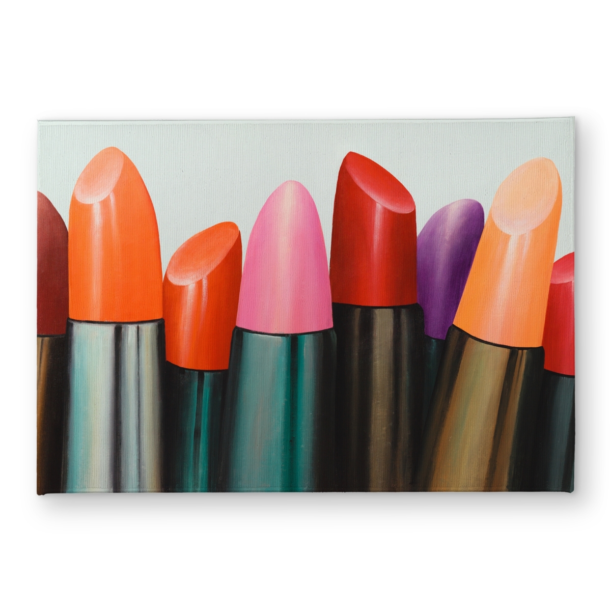 CODM1724C8HXT1 17 x 24 in. Lipstick Collection Door Mat - Romantic Woman Home Decor