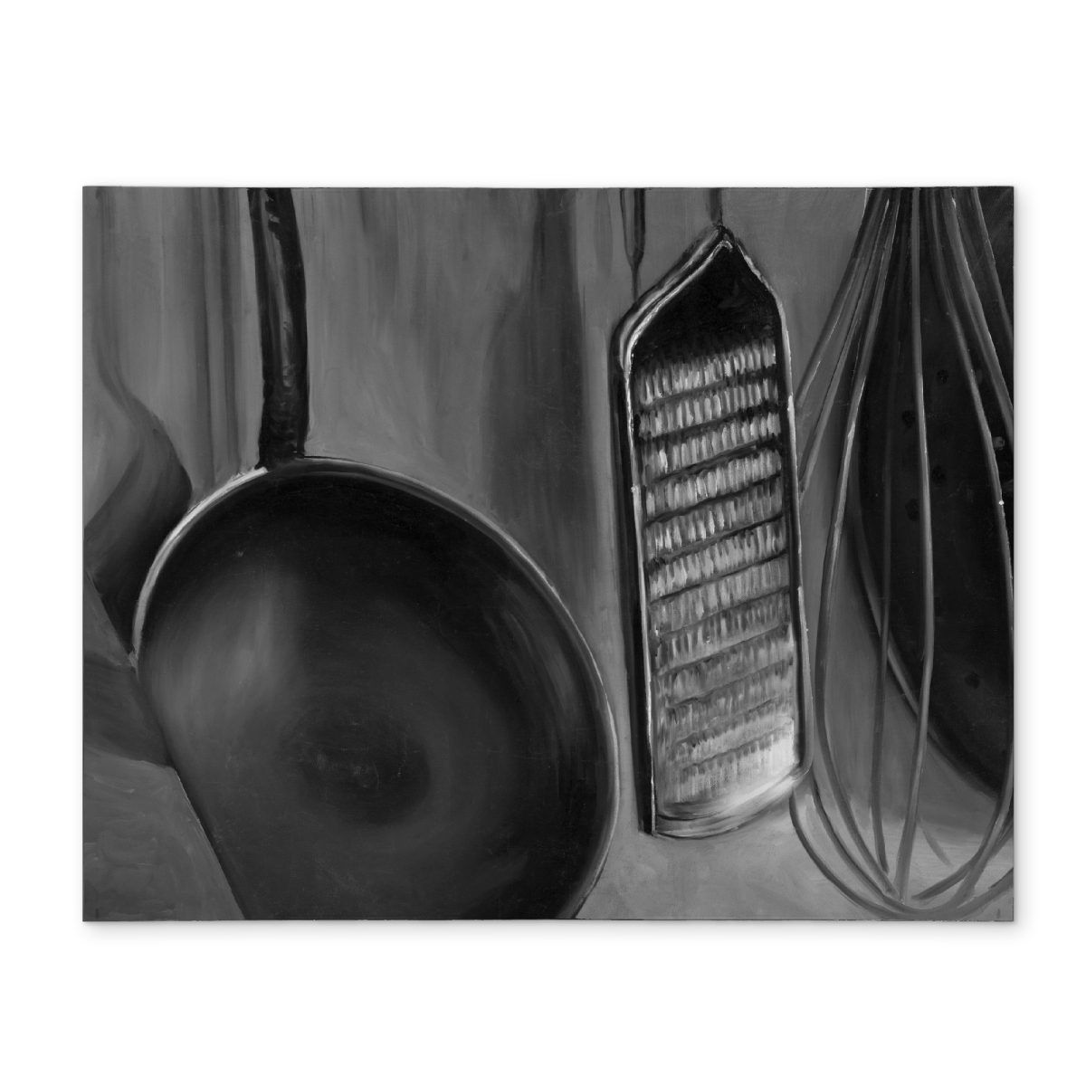 Picture of Begin Home Decor CPPM1418GCRF7G 14 x 18 in. Gastronomy Gray Kitchen Placemat - Chef Tools Home Decor