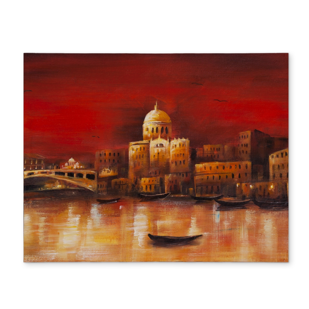 Picture of Begin Home Decor CPPM14189742KV 14 x 18 in. Boat Contemporary Bedroom Placemat - Venise By Red Dawn
