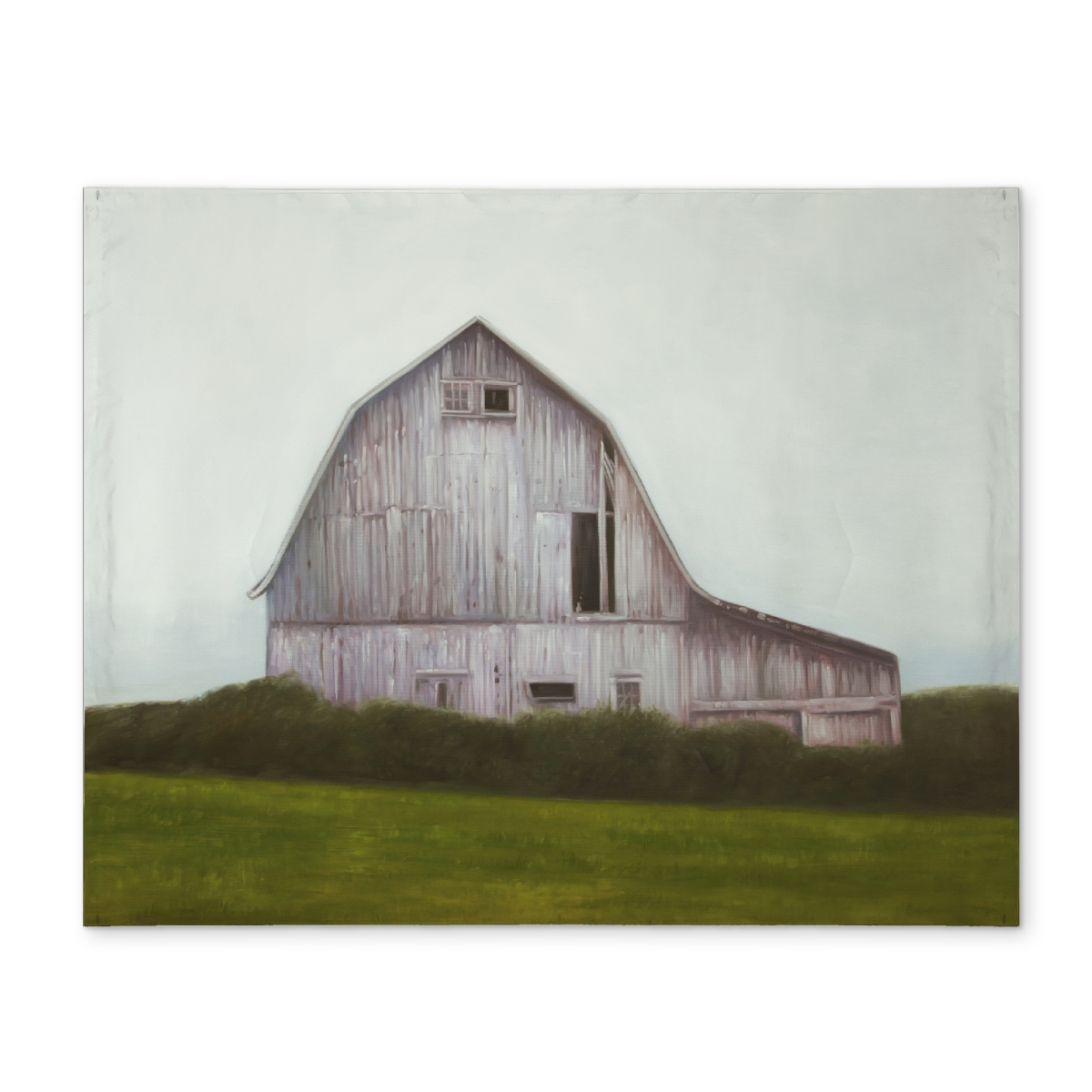 Picture of Begin Home Decor CPPM1418LECLG0 14 x 18 in. Rustic Barn Red Polyester Placemat - Living Room Decor