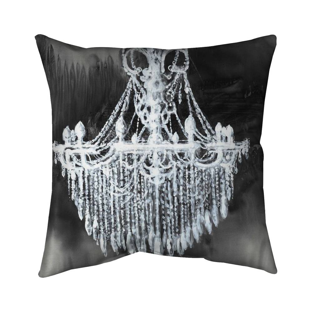 5542-1616-SL17 16 x 16 in. Object Blue Still Life Pillow - Big Glam Chandelier Home Decor