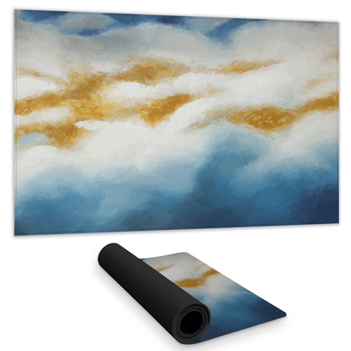 C1DM1424TPP952 14 x 24 in. Abstract Clouds Desk Mat - Pattern Bedroom Decor Desk Mat