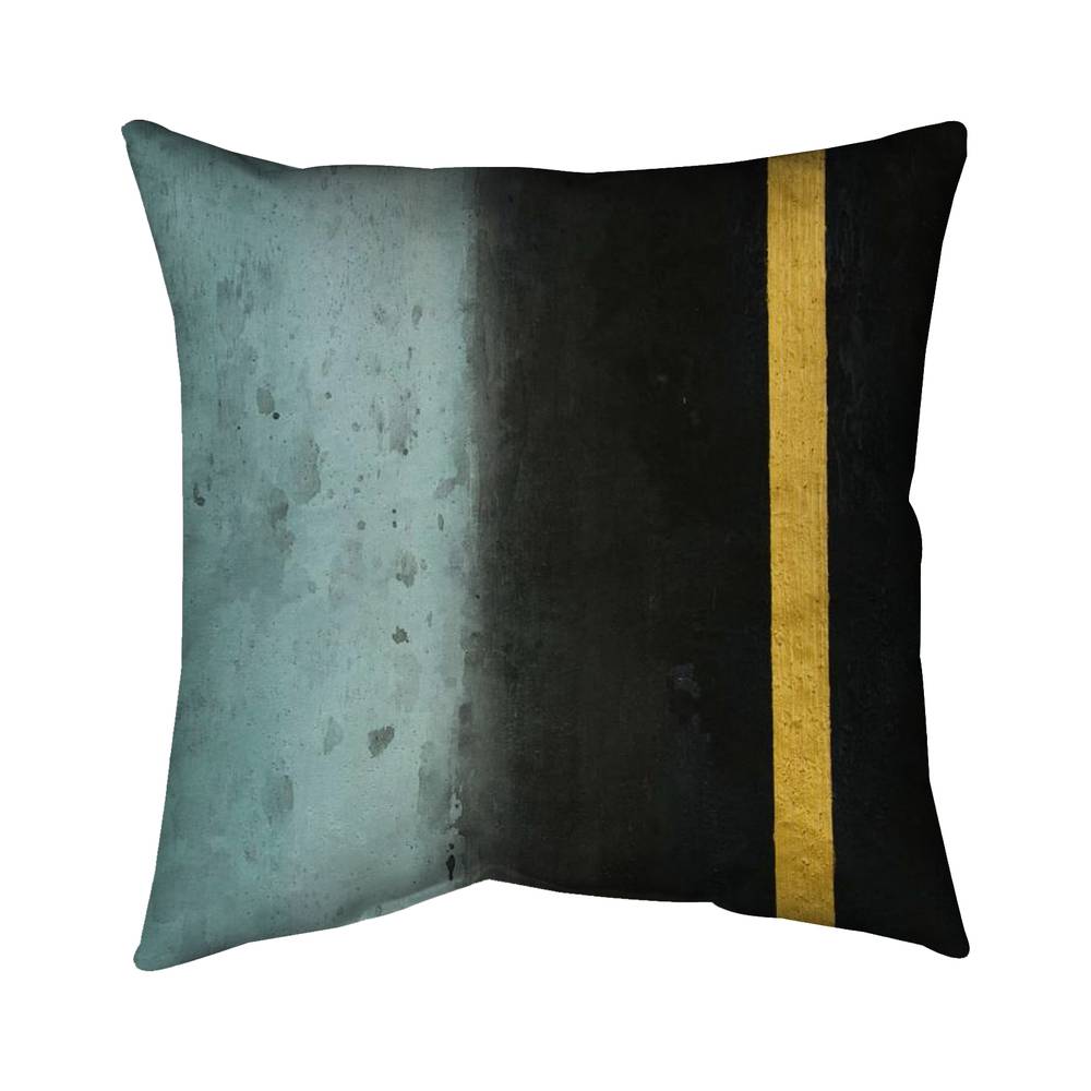 5541-1818-AB115 18 x 18 in. Twilight Minimalist Bathroom Poly Twill Throw Pillow - Insert