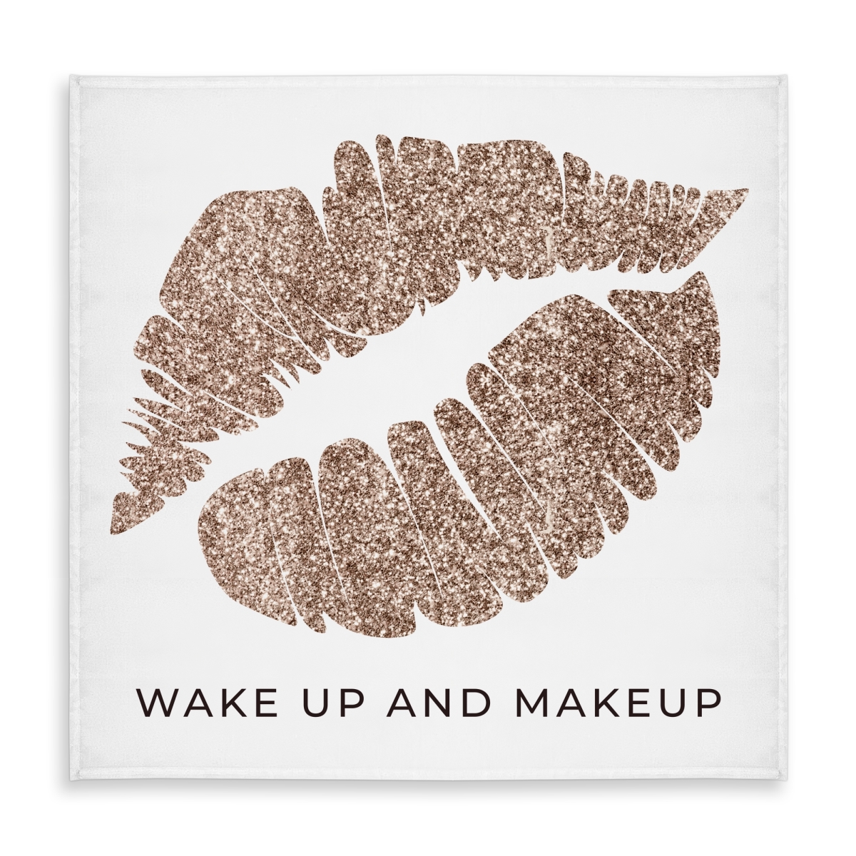Picture of Begin Home Decor C1TC5858E2NISF 58 x 58 in. Wake Up & Makeup Tablecloth - Indoor & Outdoor Home Decor