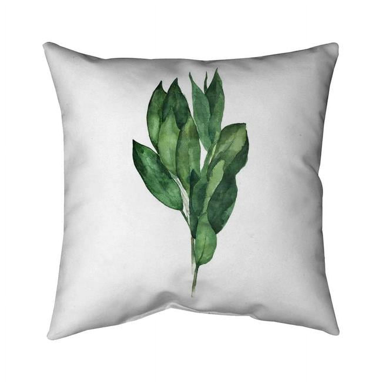 20 x 20 in. Bay Leaves Bundle-En-Double Sided Print Indoor Pillow