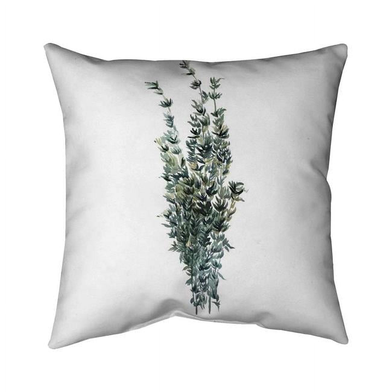 20 x 20 in. Thyme Leaves Bundle-Double Sided Print Indoor Pillow