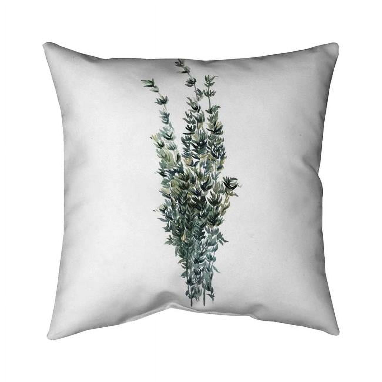 20 x 20 in. Thyme Leaves Bundle-Fr-Double Sided Print Indoor Pillow