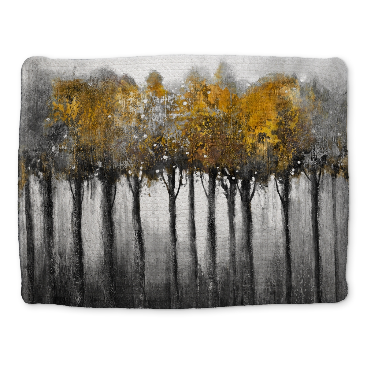 Picture of Begin Home Decor CBPM1418NOLPFI 14 x 18 in. Illuminated Forest Braided Polyester Placemat - Home Decor