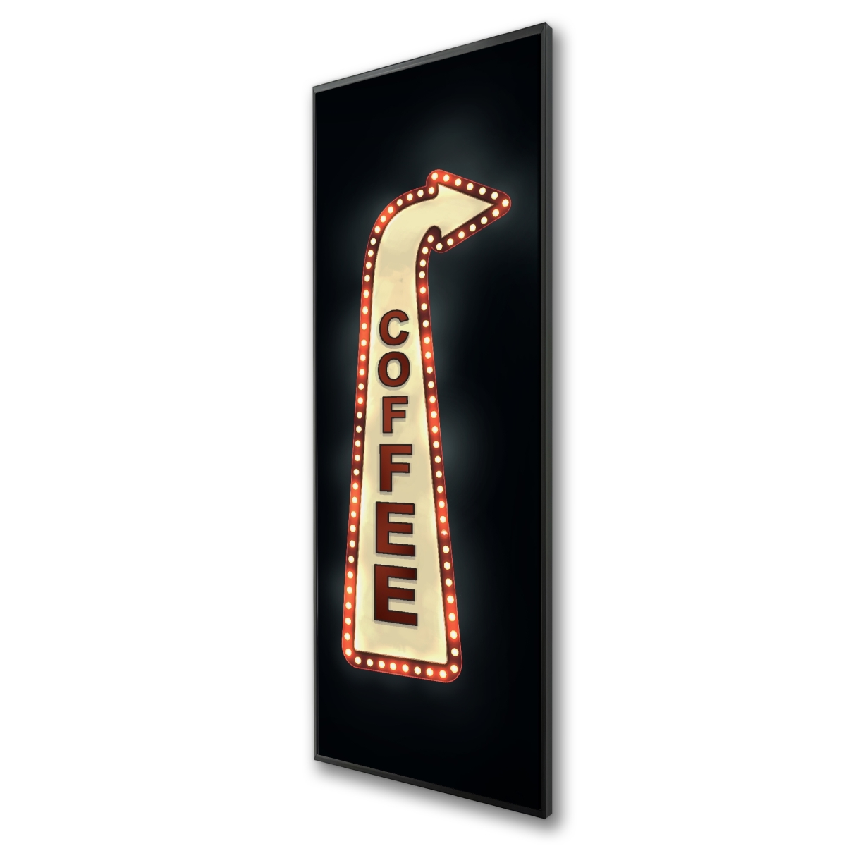 C1FC1648SJUI4M 16 x 48 in. Coffee - Miscellaneous Man Cave Framed Canvas Home Decor