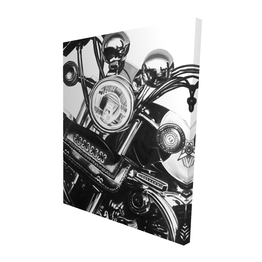 2080-6048-TR56 48 x 60 in. Realistic Motorcycle - Hyperrealist Transportation Canvas Decor