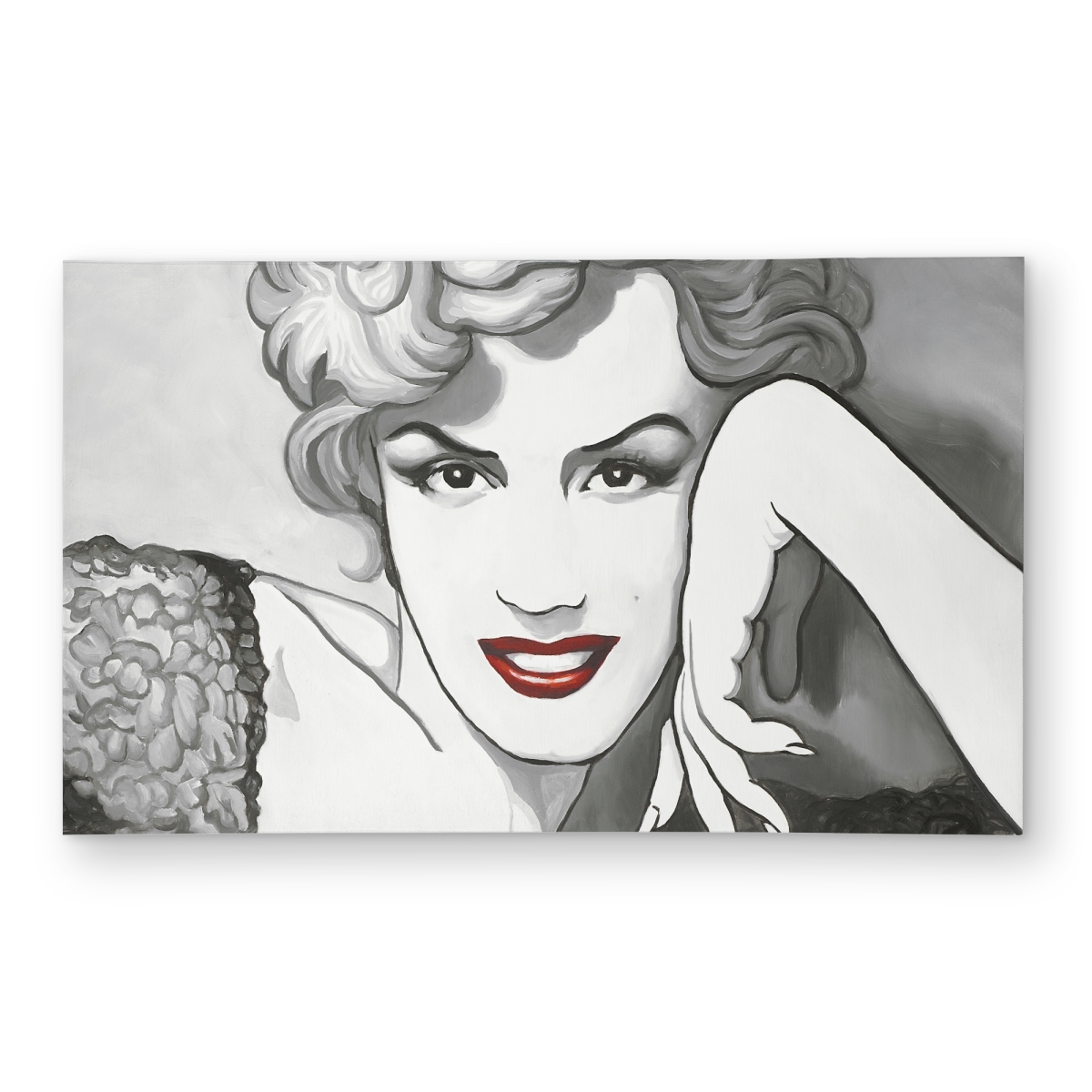 C1ROAR356D8NTQ 3 x 5 ft. Vintage Style Marilyn Monroe Outdoor Area Rug - Romantic Beauty - Rectangle