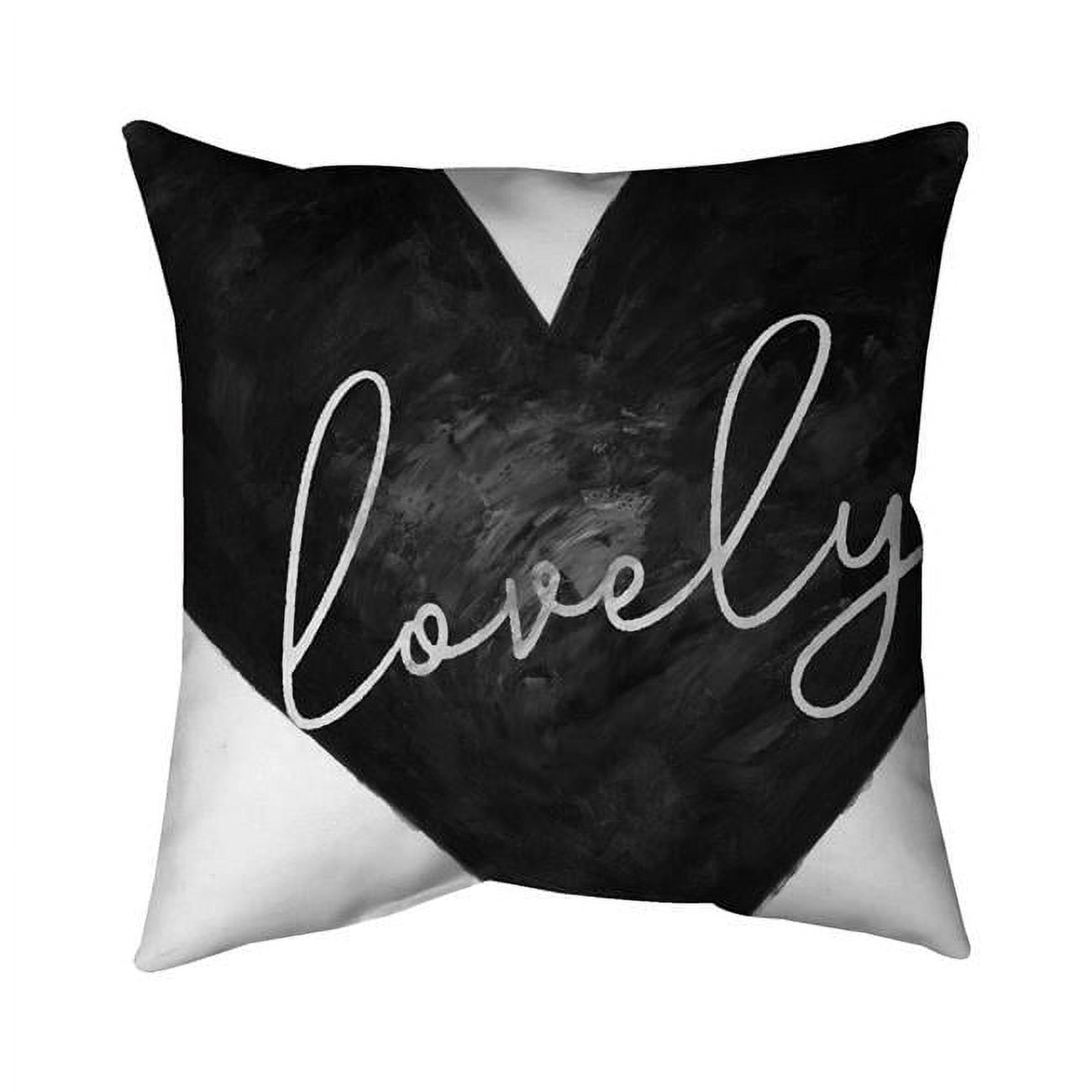 20 x 20 in. Lovely-Double Sided Print Indoor Pillow
