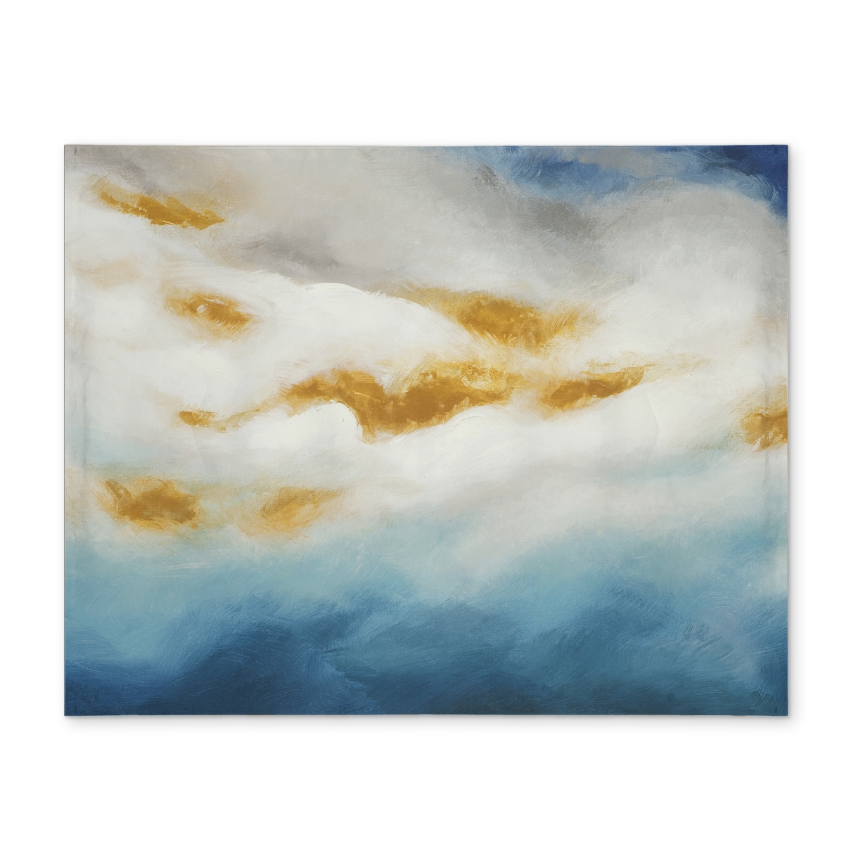 Picture of Begin Home Decor CPPM14182L8CYH 14 x 18 in. Abstract Landscape Pattern Bathroom Placemat - Home Decor