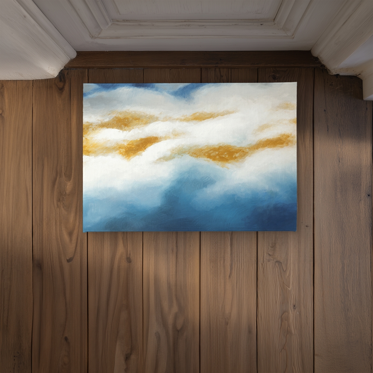 CODM17241SDWC2 17 x 24 in. Abstract Clouds - Pattern Livingroom Indoor Outdoor Door Mat