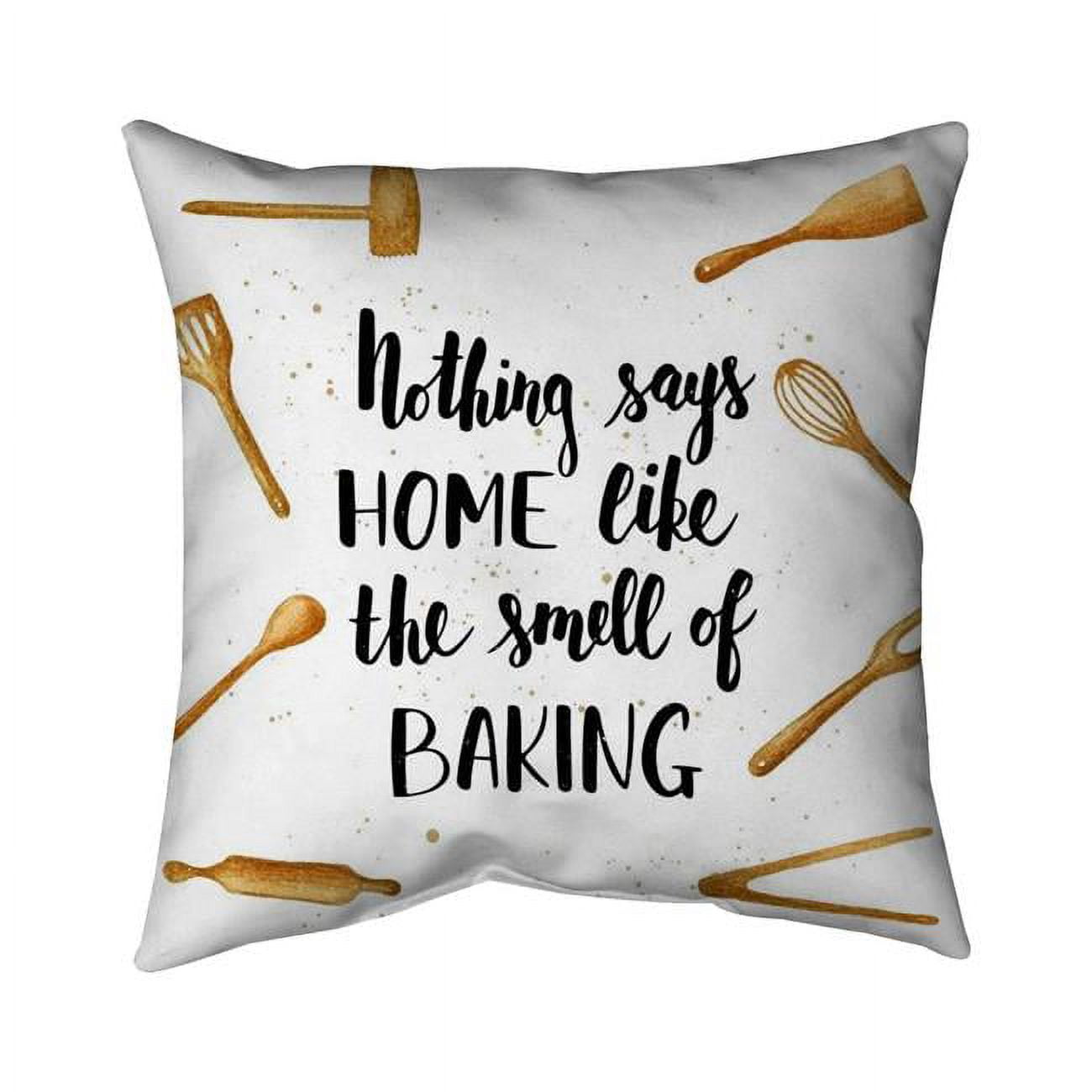 20 x 20 in. Home & Baking-Double Sided Print Indoor Pillow