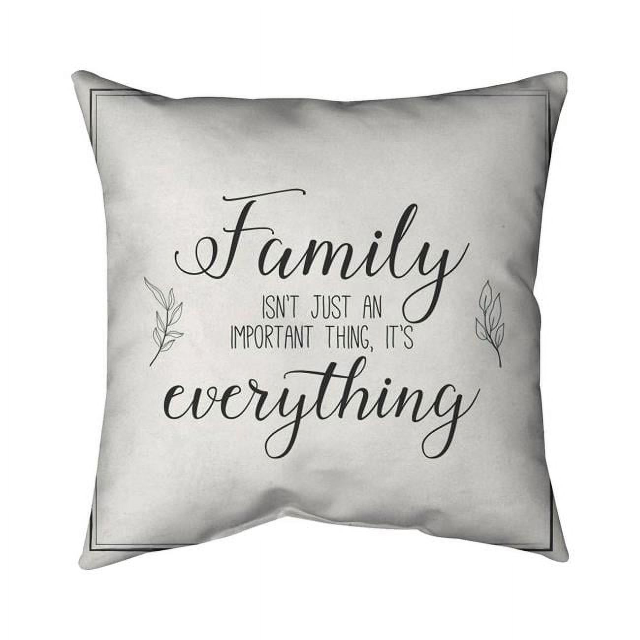 20 x 20 in. Family-Double Sided Print Indoor Pillow