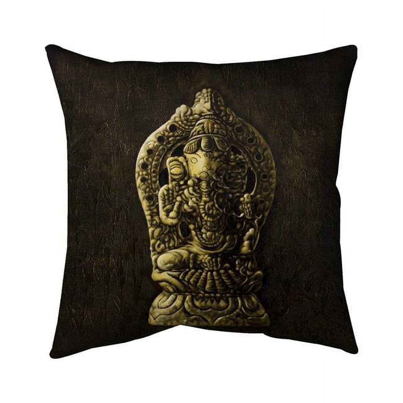 20 x 20 in. Lord Ganesha-Double Sided Print Indoor Pillow