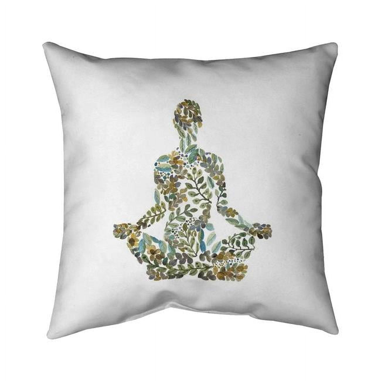 20 x 20 in. Zen Attitude-Double Sided Print Indoor Pillow