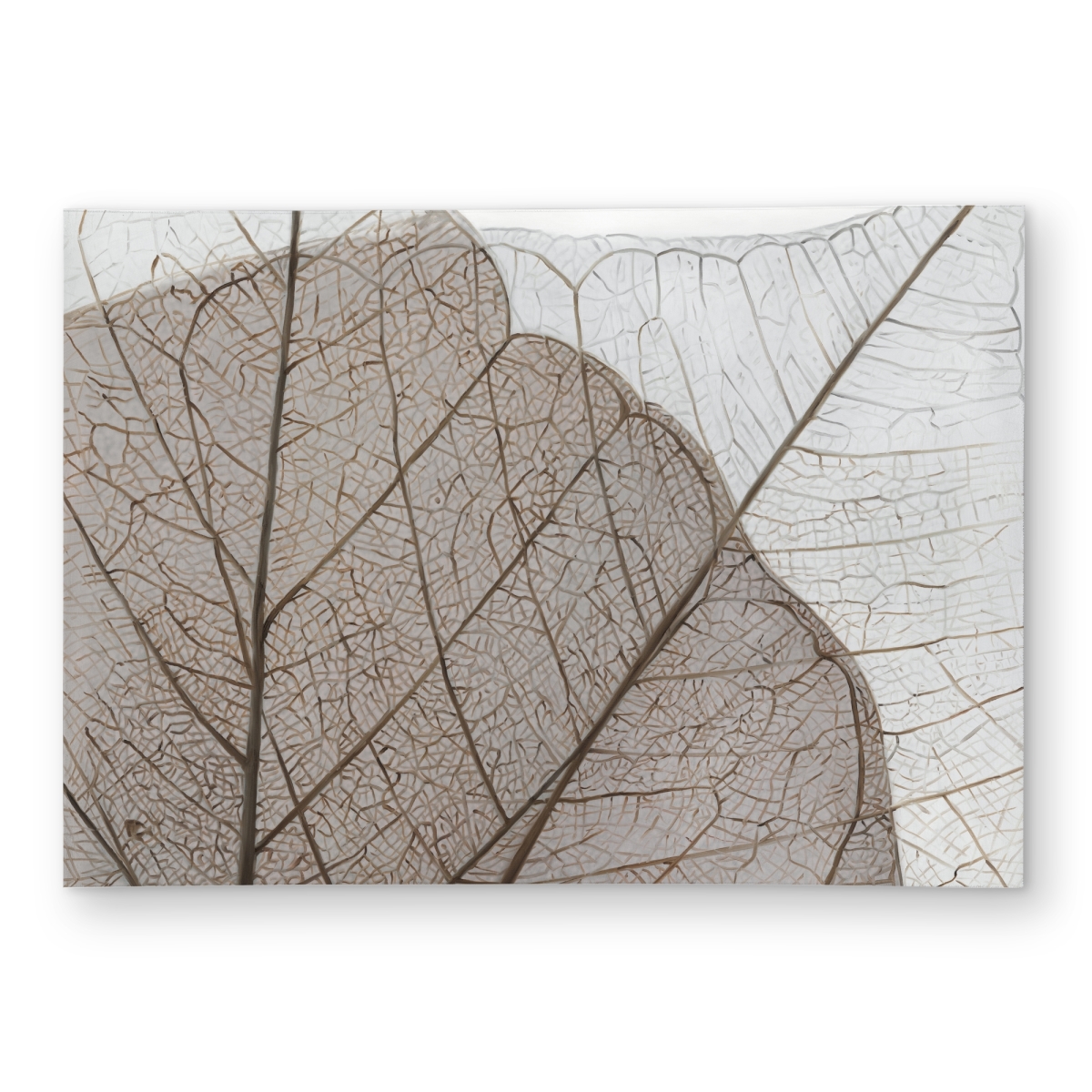 C1ROAR57FHC3UG 5 x 7 ft. Translucent Dried Leaves Rug - Botanical Rustic Home Decor - Rectangle
