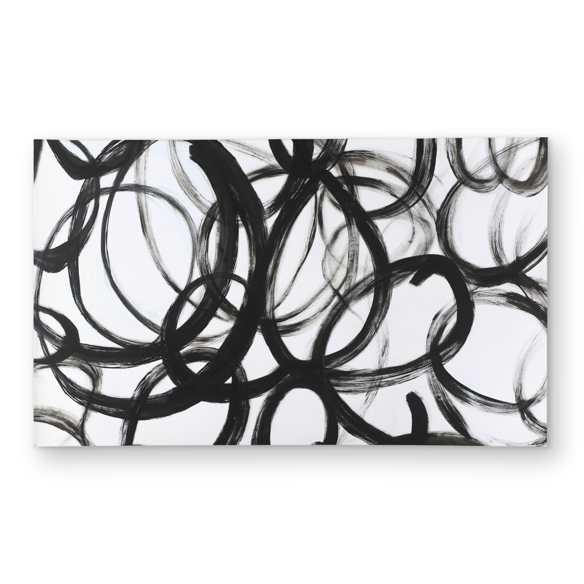 C1ROAR351UBLPZ 3 x 5 ft. Abstract Curly Lines - Pattern Abstract Outdoor Area Rug - Rectangle