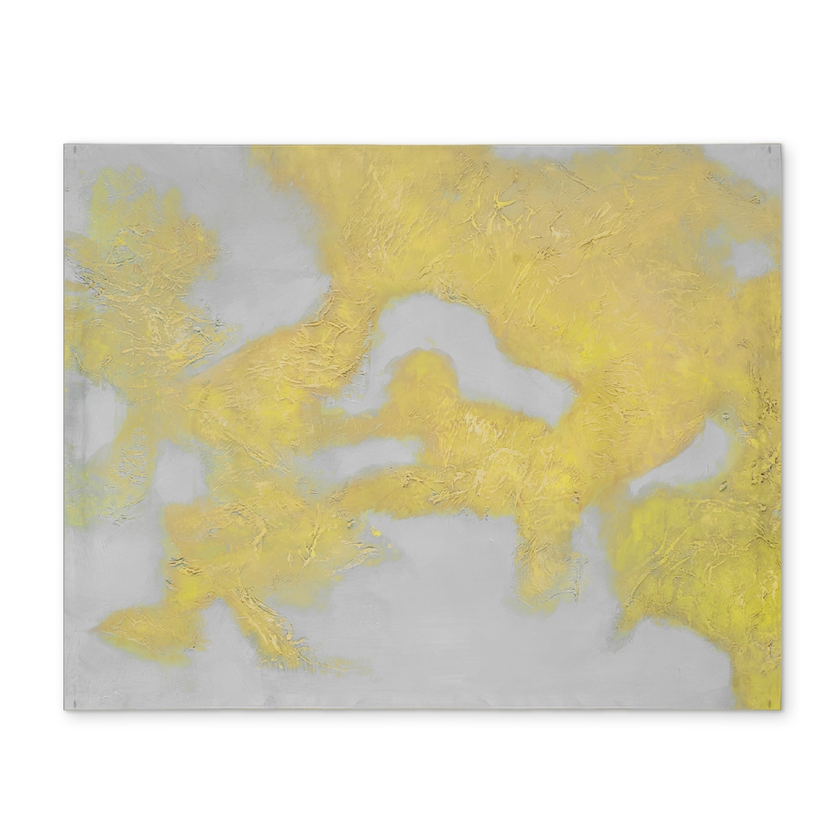 Picture of Begin Home Decor CPPM1418M3VD5A 14 x 18 in. Gray Shapes Modern Polyester Placemat - Gold Stains Decor