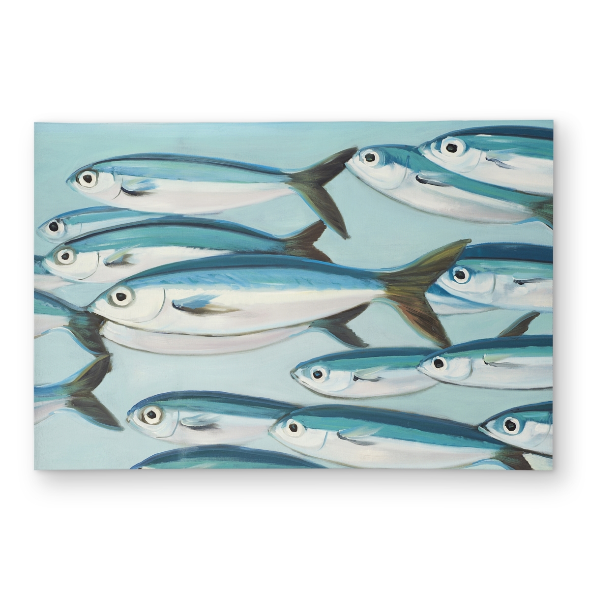 C1ROAR46F5C07E 4 x 6 ft. Caesio Caerulaurea Small Fish Outdoor Area Rug - Home Decor - Rectangle
