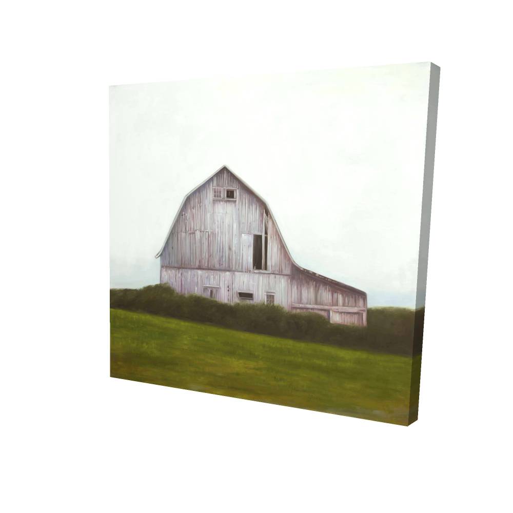 2080-3636-AR3 36 x 36 in. Rustic Barn - Architecture Living Room Canvas for Home Decor