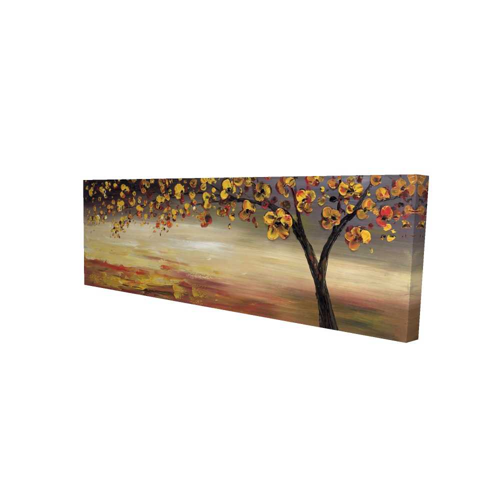 2080-2060-LA15 20 x 60 in. Fall Tree - Brown Canvas Home Decor for Autumn Vibes