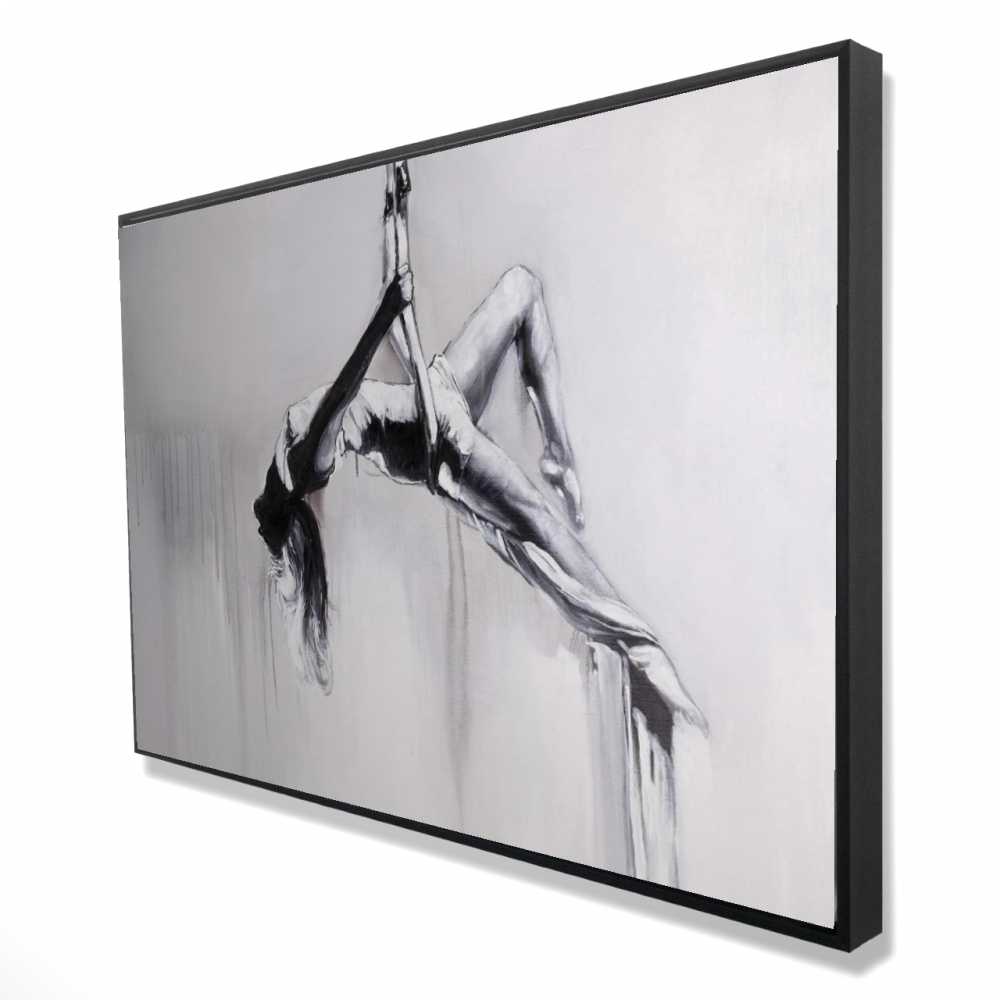 2081-2436-SP35 24 x 36 in. Dancer on Aerial Contortion - Figurative Hobbies Canvas Art
