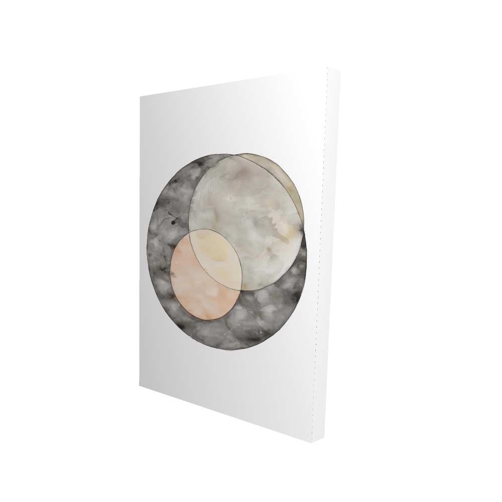 2080-3624-AB99 24 x 36 in. Interlocking Office Beige Canvas - Stylish Home Decor Accent