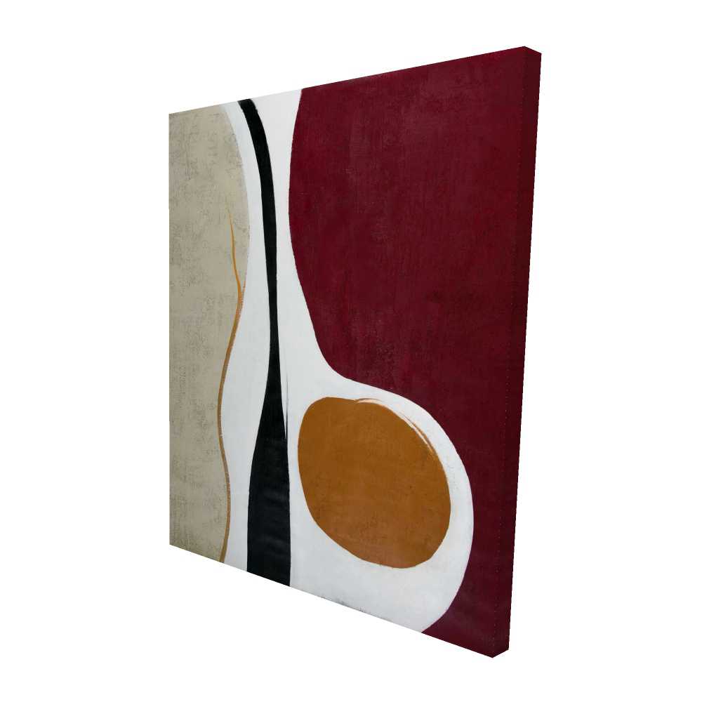 2080-6048-AB117 48 x 60 in. Multiform - Retro Abstract Canvas for Home Decor - Art Print