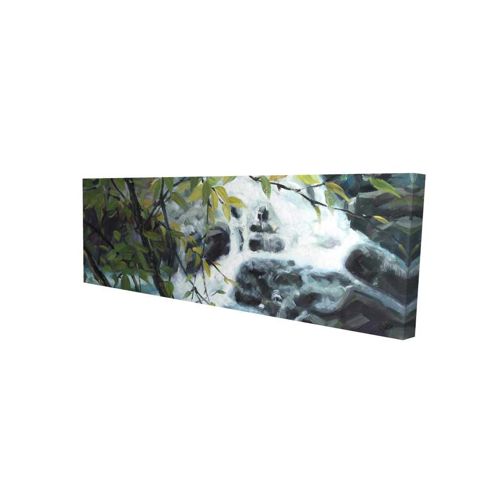 2080-2060-LA190 20 x 60 in. Peaceful Fall - Beach Contemporary Canvas Home Decor Art