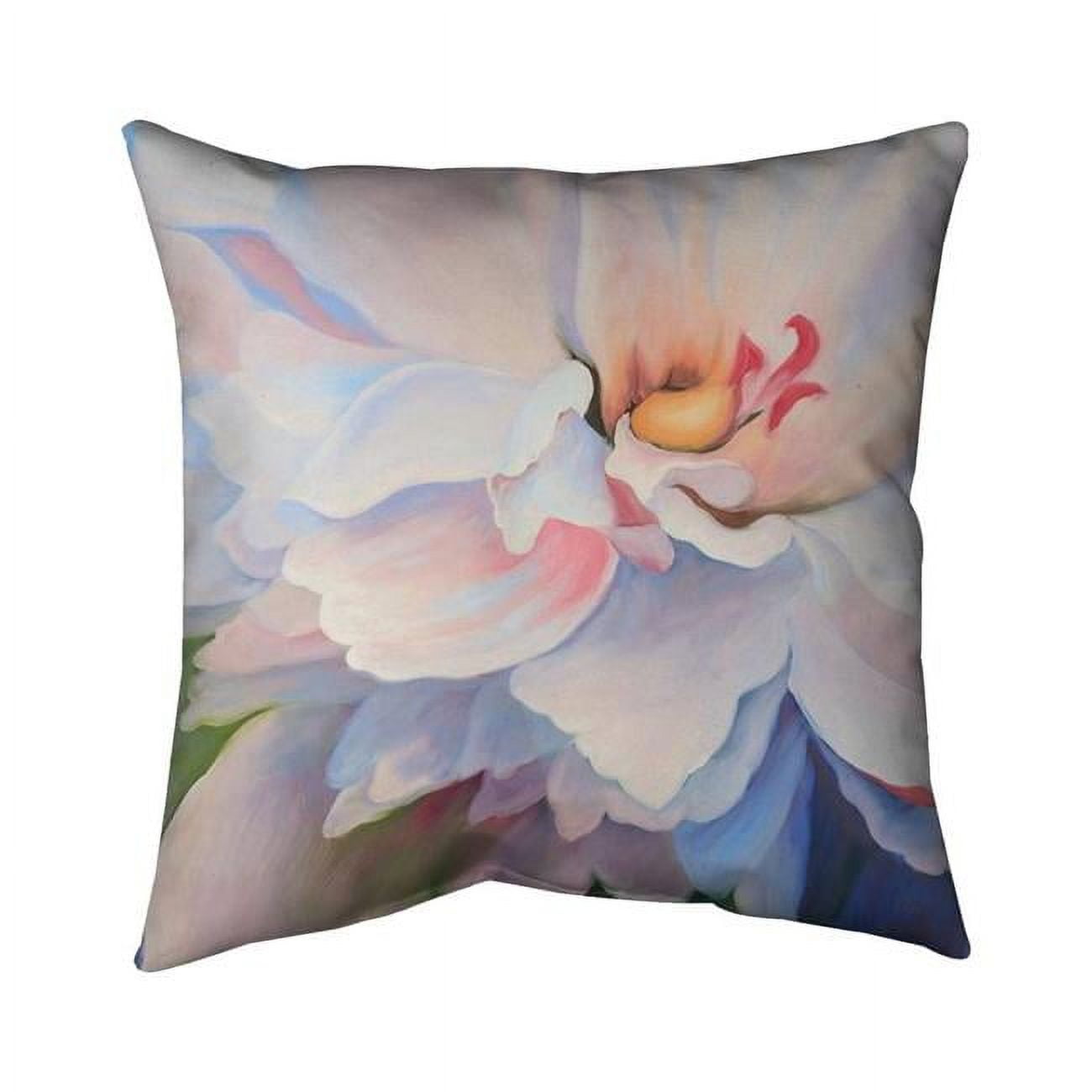26 x 26 in. Pastel Colored Flower-Double Sided Print Indoor Pillow