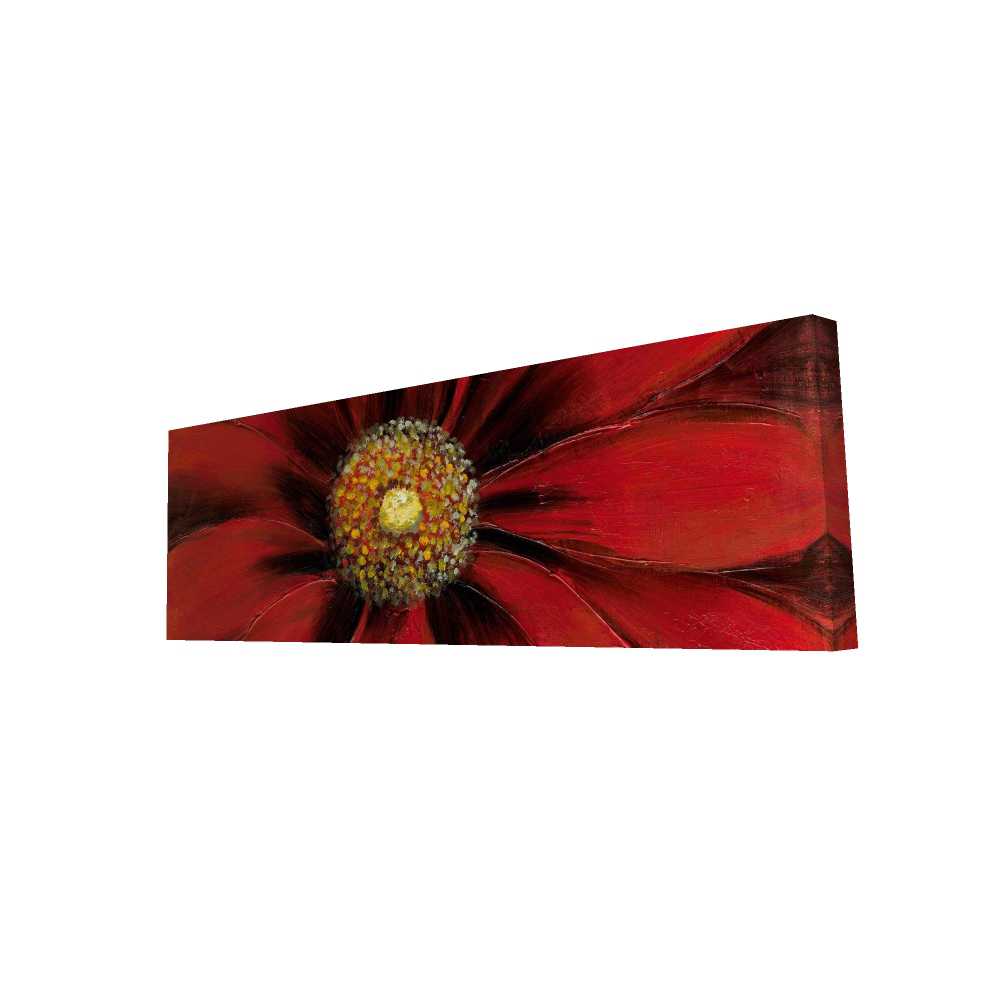 2080-2060-FL2 20 x 60 in. Red Daisy - Botanical Romantic Canvas for Home Decor