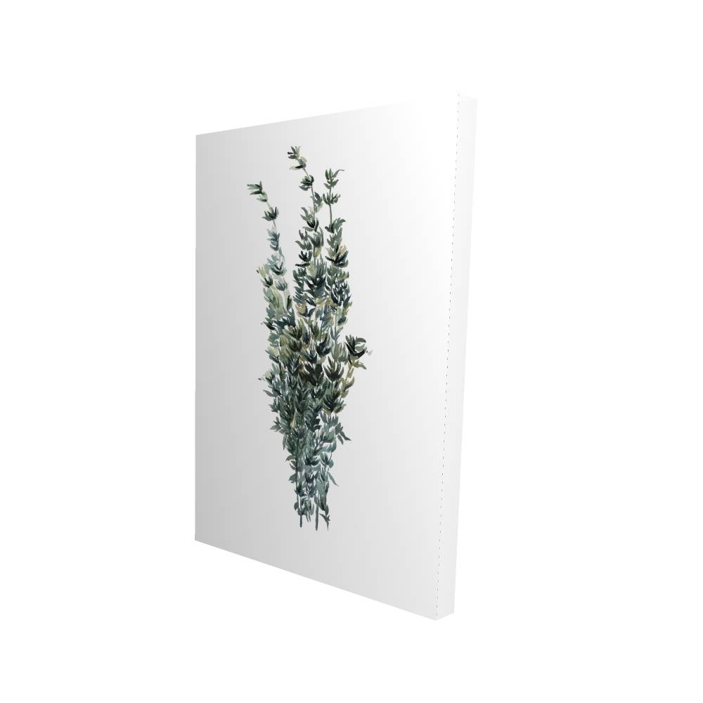 2080-3624-GA92 24 x 36 in. Thyme Leaves Bundle - Gastronomy Canvas for Home Decor