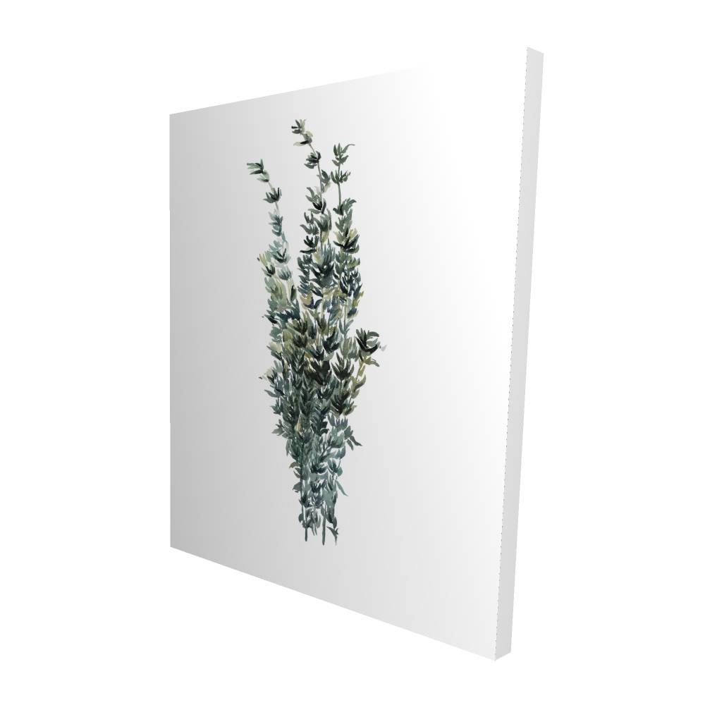 2080-6048-GA92 48 x 60 in. Thyme Leaves Bundle - Illustrative Gastronomy Canvas Decor