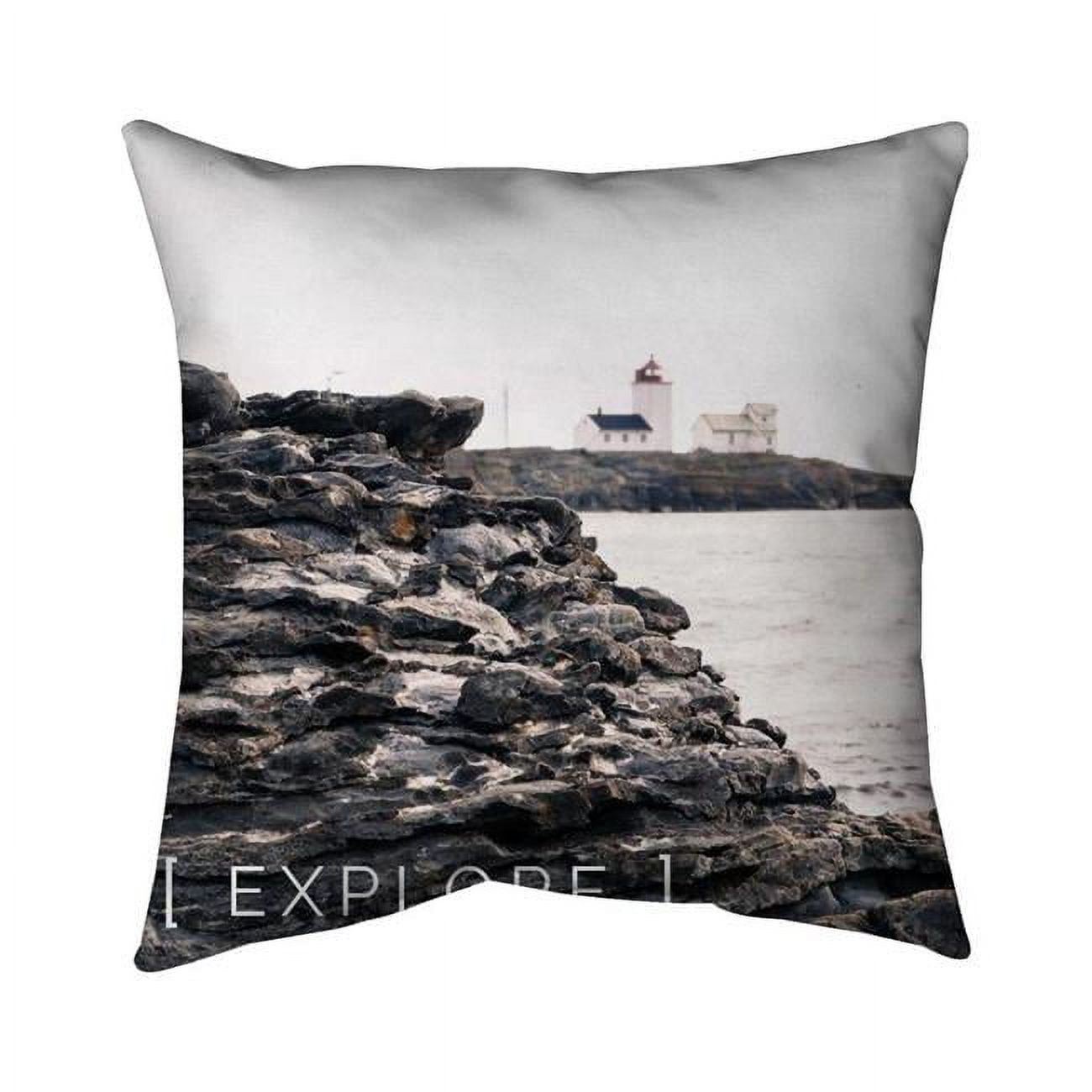 26 x 26 in. Explore-Double Sided Print Indoor Pillow