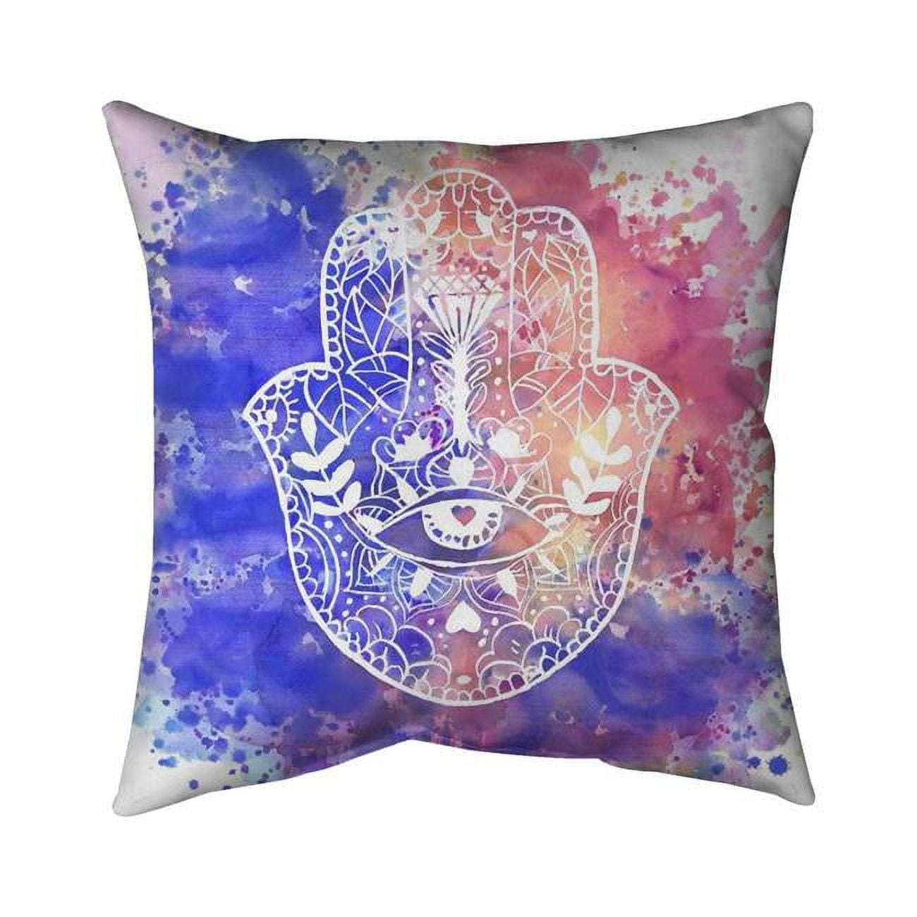 26 x 26 in. Hamsa Hand-Double Sided Print Indoor Pillow