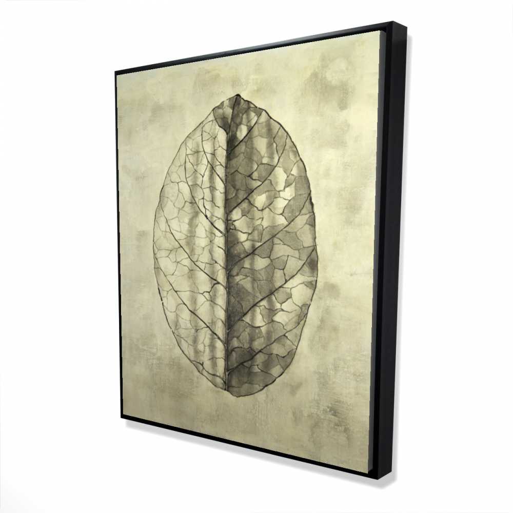 2081-6048-FL351 48 x 60 in. Translucent - Rustic Office Framed Canvas for Home Decor