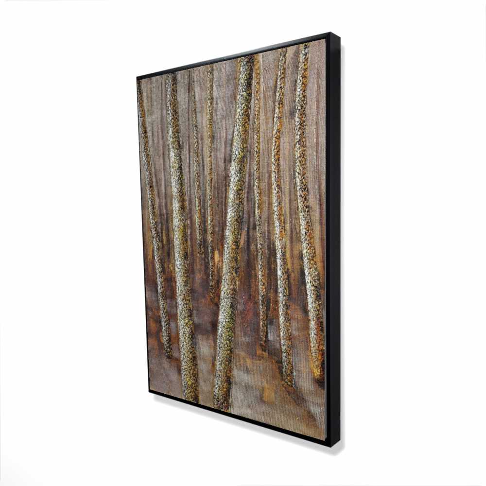 2081-3624-LA6 24 x 36 in. Forest - Brown Landscapes Framed Canvas for Home Decor