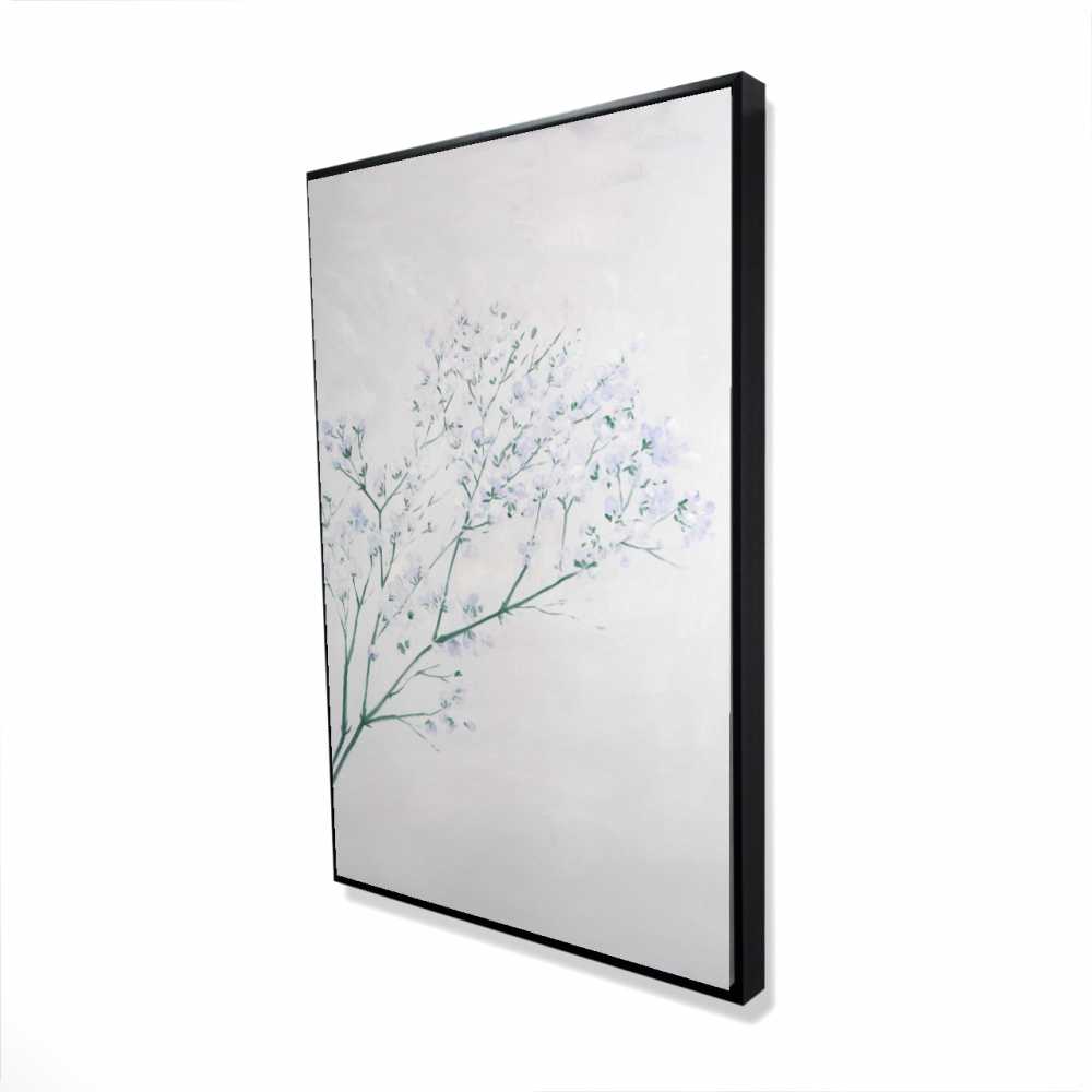 2081-3624-FL325 24 x 36 in. Bouquet of Flowers Babys Breath - Botanical Canvas Art