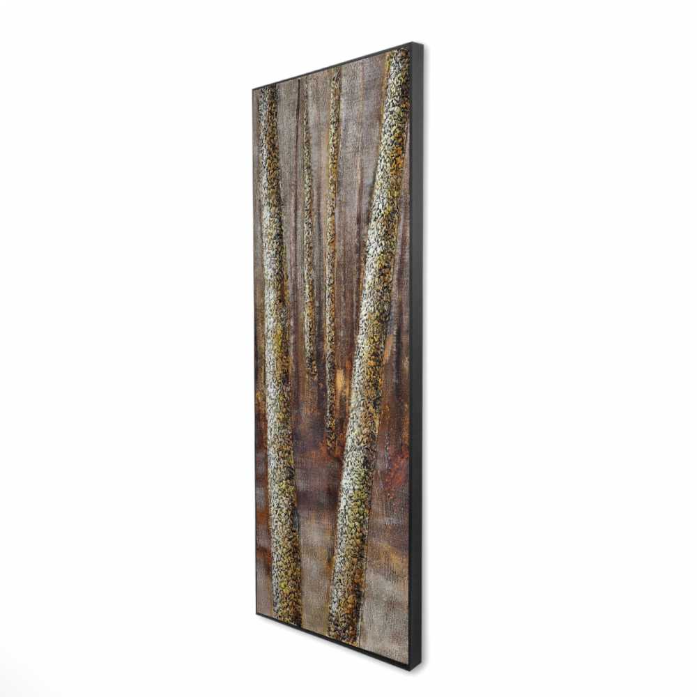 2081-6020-LA6 20 x 60 in. Forest - Trees Contemporary Framed Canvas for Home Decor