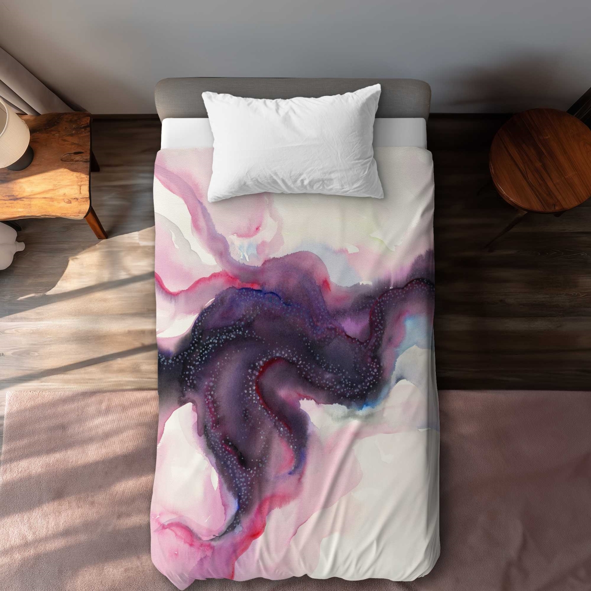 C1DCTXLWPSDP3X Celestial Body Twin Size Extra Long Duvet Cover - Astronomy & Space Home Decor