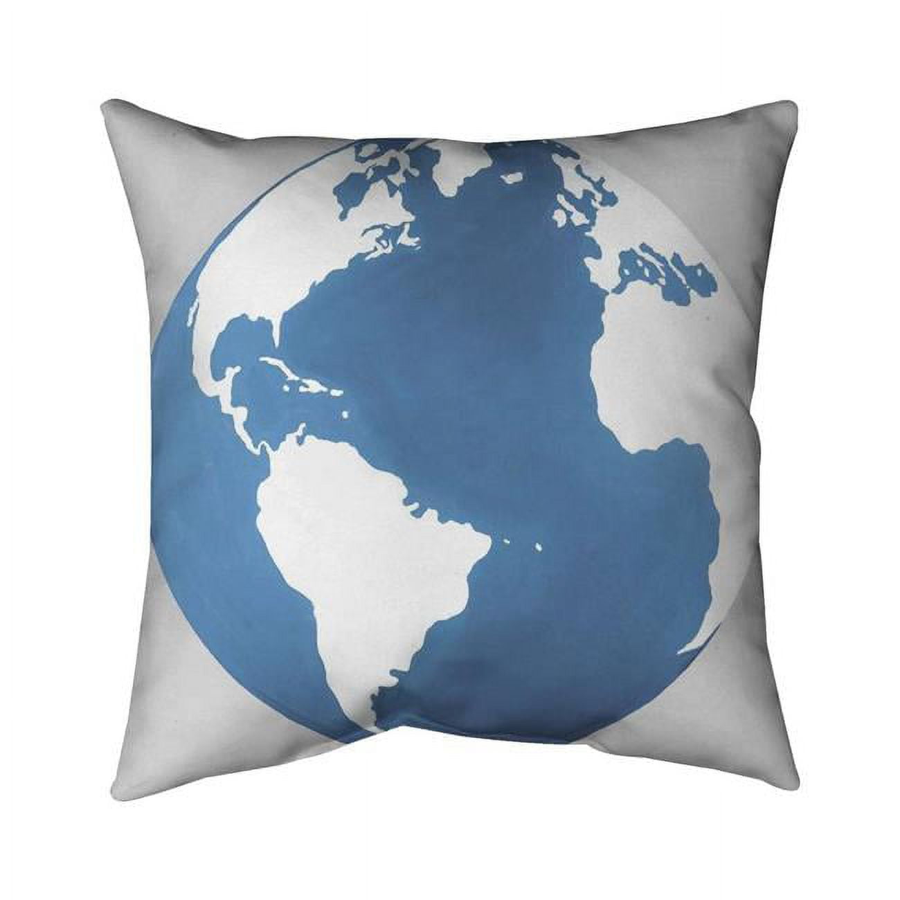 18 x 18 in. The Earth-Double Sided Print Indoor Pillow