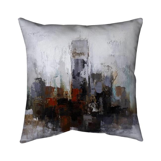 20 x 20 in. Obscure Buildings-Double Sided Print Indoor Pillow