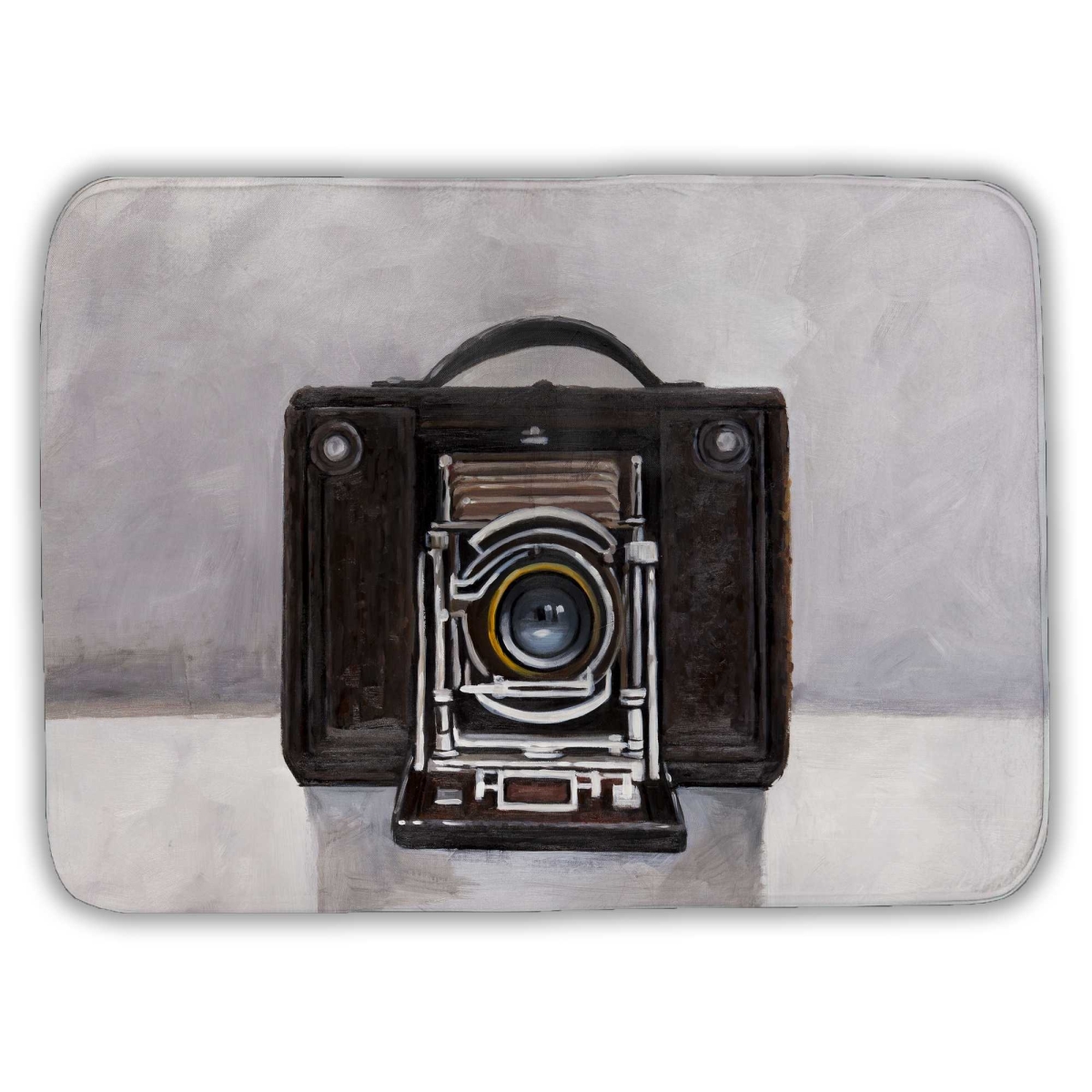 C1BM17246052F5 17 x 24 in. Old Camera Vintage Bath Mat - Unique Home Decor Accessory