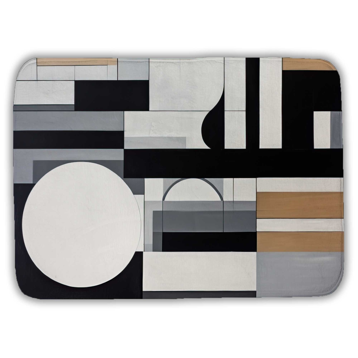 C1BM1724PLLWM1 17 x 24 in. Overload - Illustrative Patterns Bath Mat for Home Decor